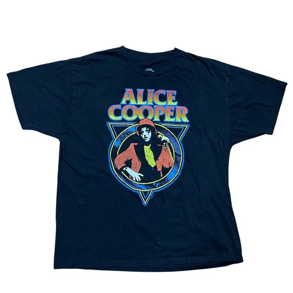 Alice Cooper Vintage Style Short Sleeve Tee - Picture 1 of 4